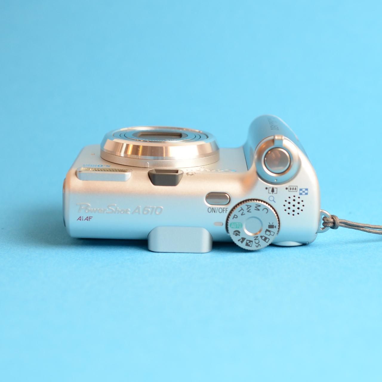 Canon PowerShot A610 | 5.0MP | Tested & Working | Silver
