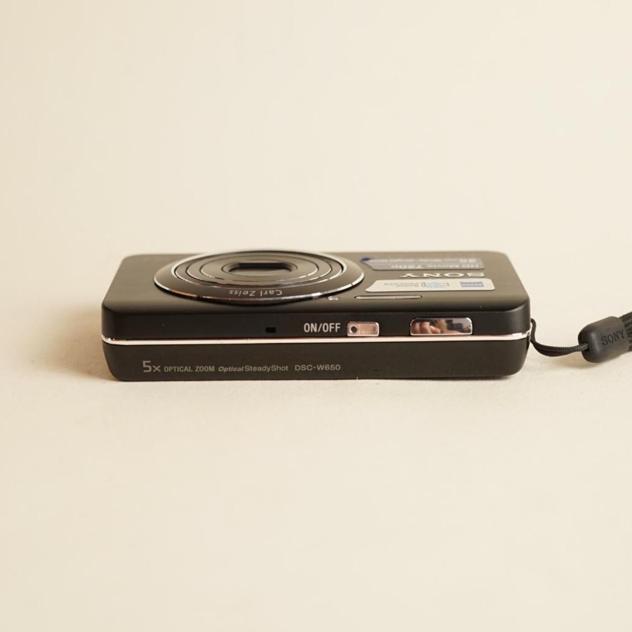 Sony Cyber-shot DSC-W650 Digital Camera | 16.1MP | Tested & Working | Black