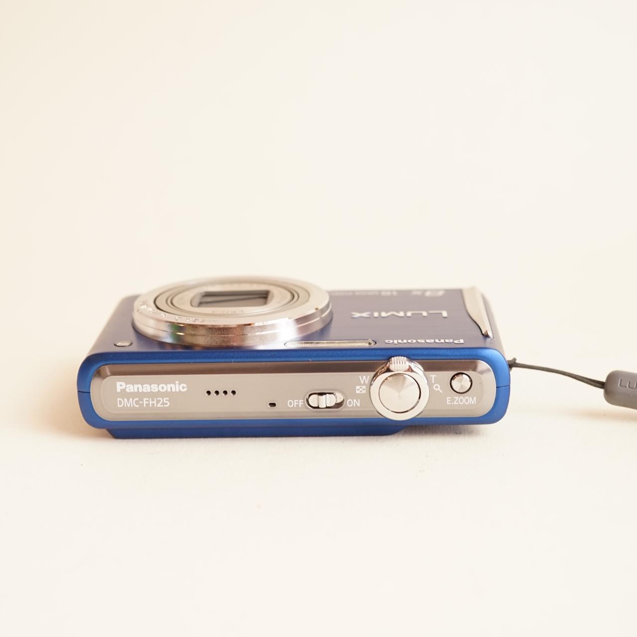 Panasonic Lumix DMC-FH25 Digital Camera | 16.1MP | Tested & Working | Blue
