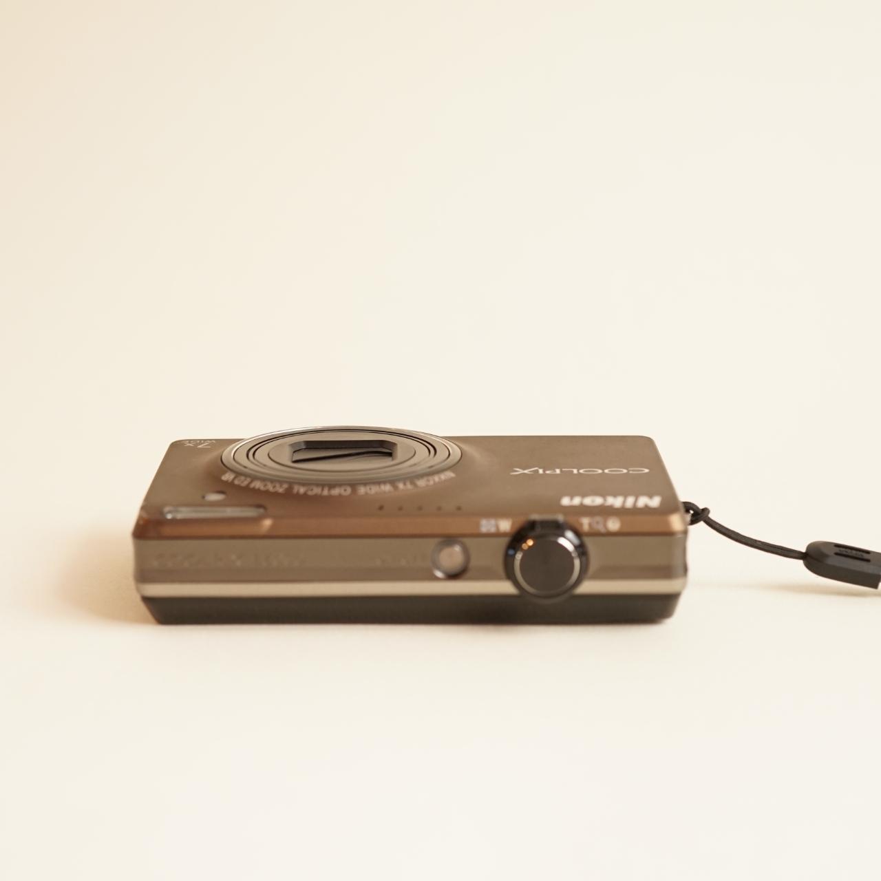 Nikon Coolpix S6000 Digital Camera | 14.2MP | Tested & Working | Brown