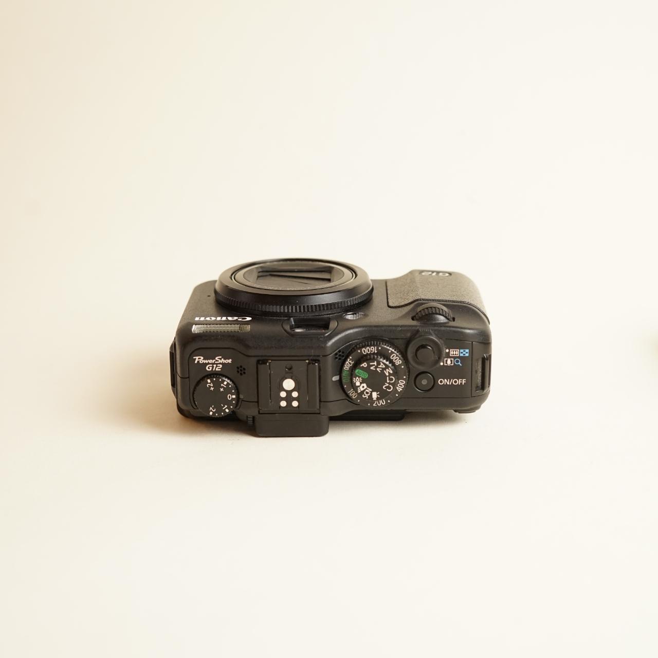 Canon PowerShot G12 Digital Camera | 10MP | Tested & Working | Black