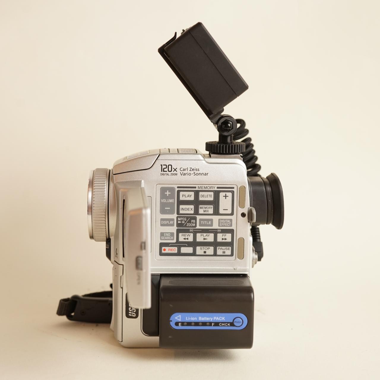 Sony Handycam DCR-PC110 MiniDV Camcorder with Tapeless Setup | Camcorder | Tested & Working | Silver