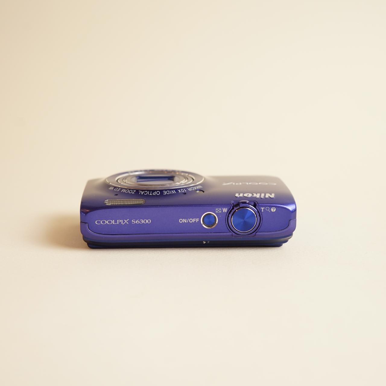 Nikon Coolpix S6300 Digital Camera | 16MP | Tested & Working | Blue