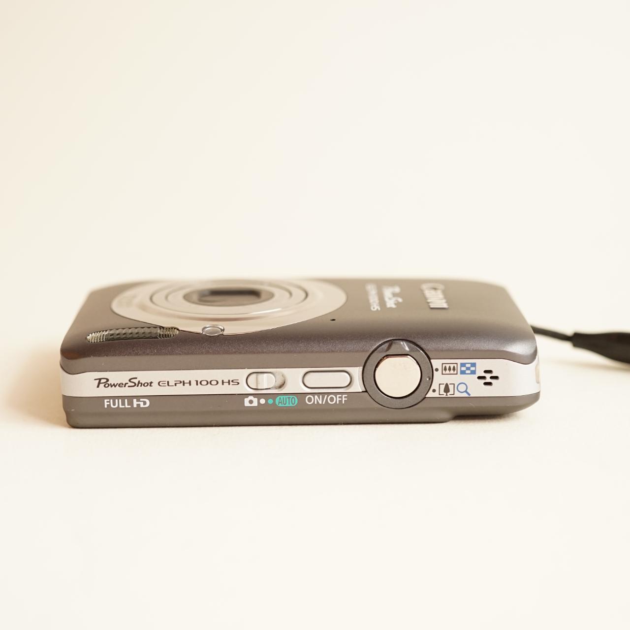 Canon PowerShot ELPH 100 HS Digital Camera | 12.1MP | Read Description | Grey