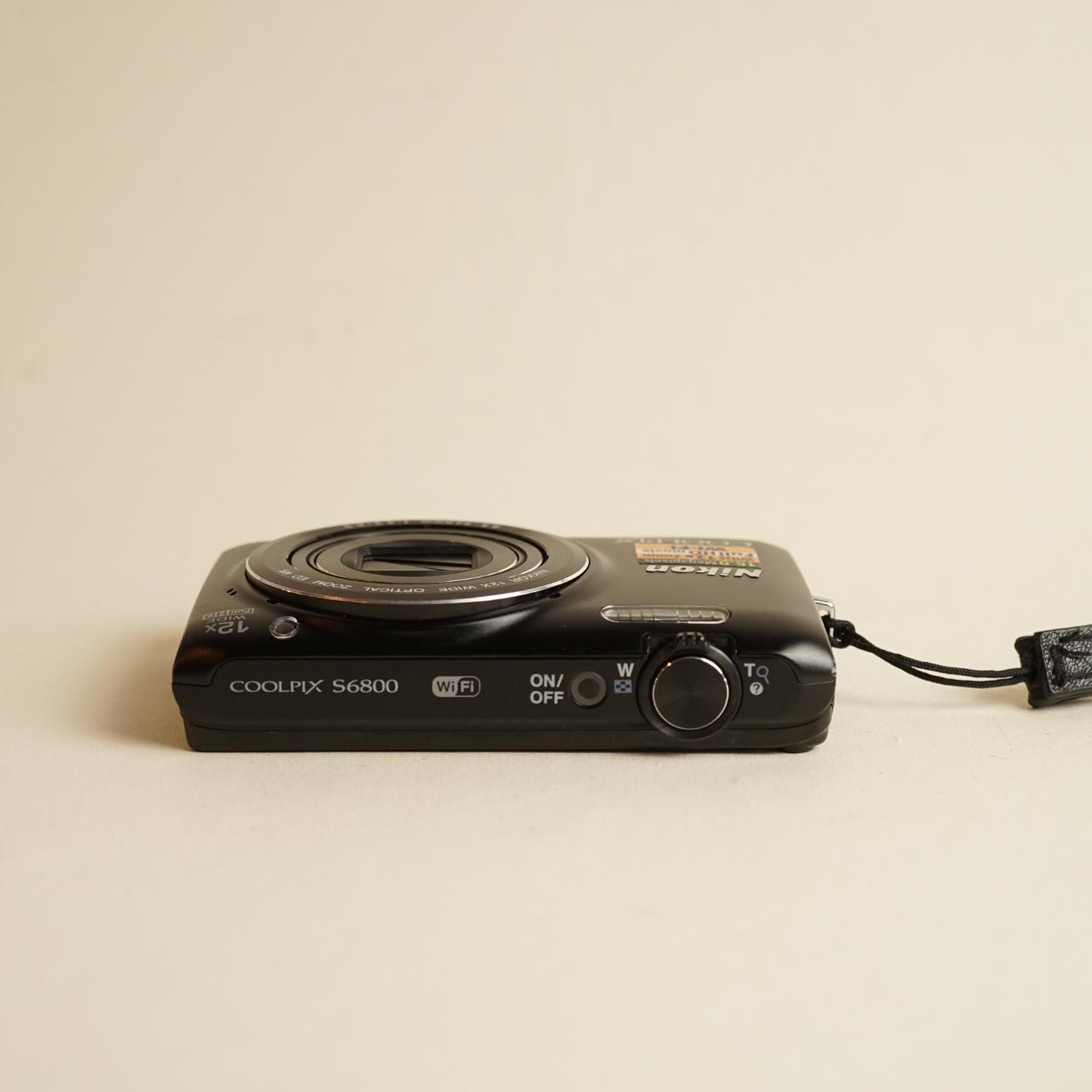 Nikon Coolpix S6800 Digital Camera | 16MP | Tested & Working | Black