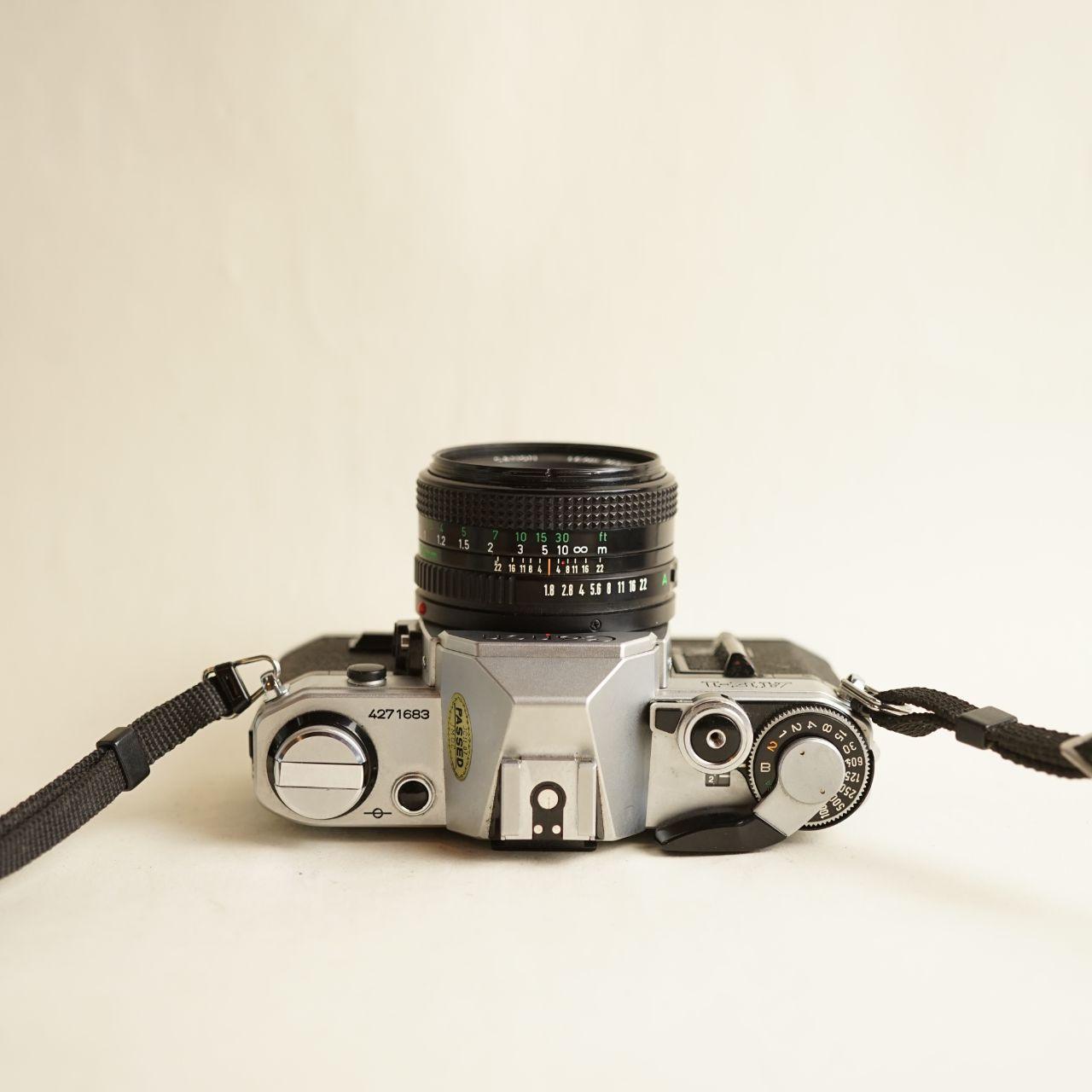 Canon AE-1 Film Camera | 35mm SLR | Tested & Working | Black