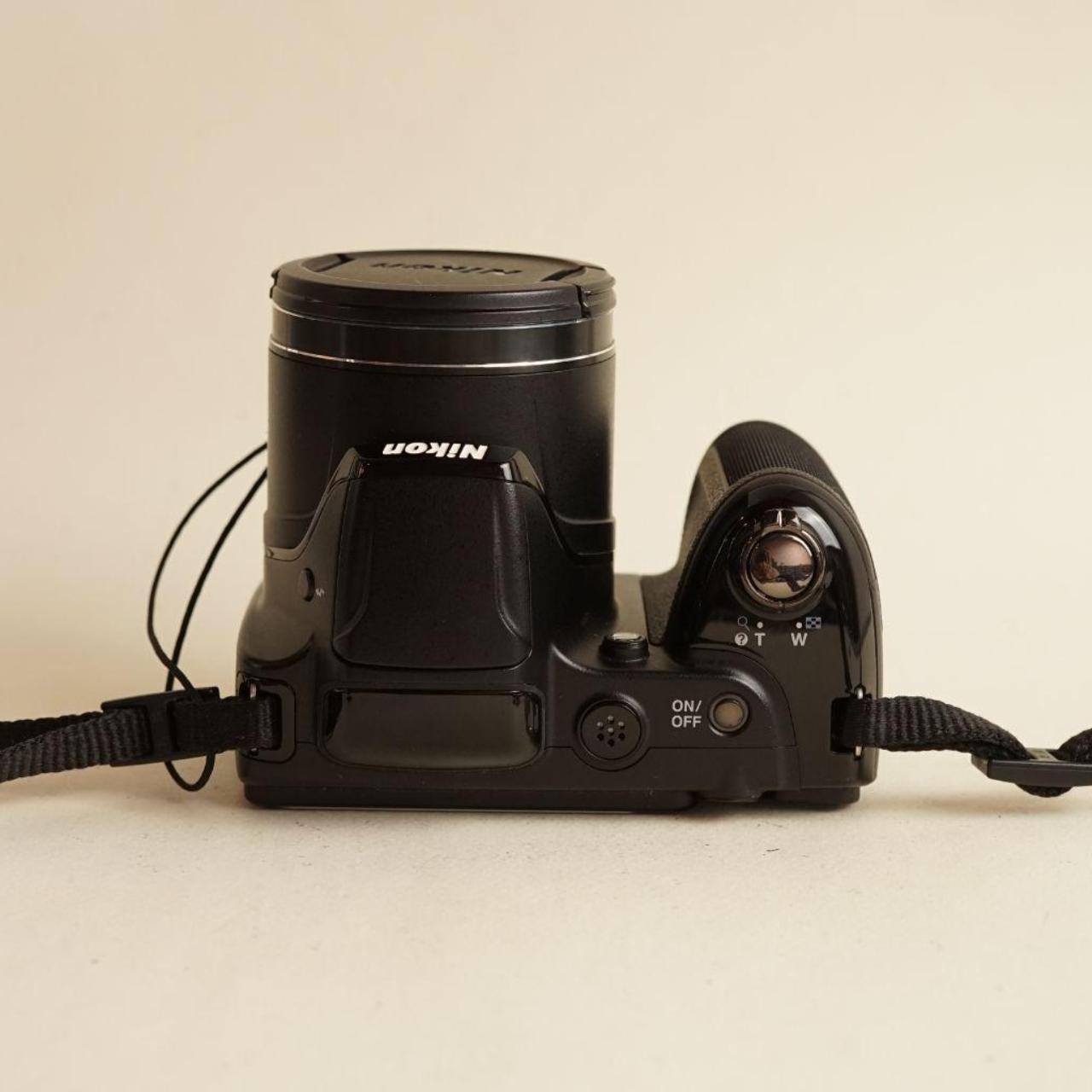 Nikon Coolpix L330 Digital Camera | 20.2MP | Tested & Working | Black