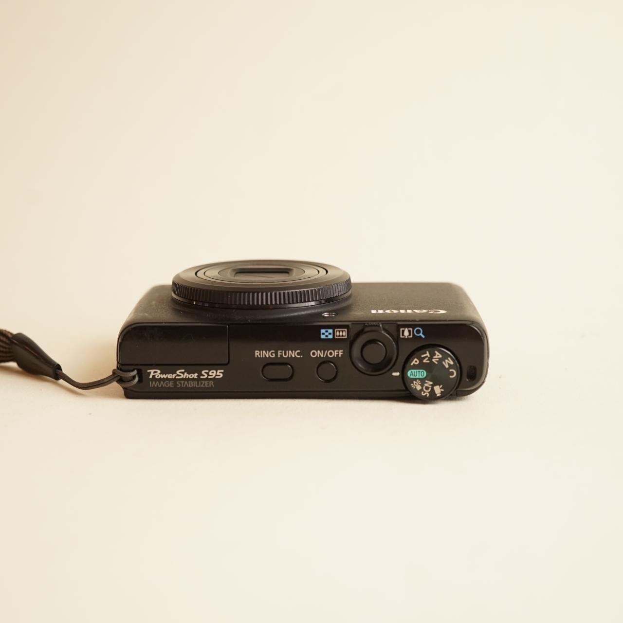 Canon PowerShot S95 Digital Camera | 10MP | Tested & Working | Black