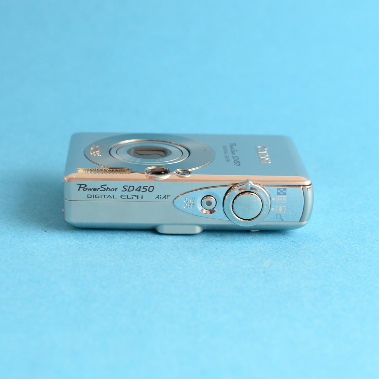 Canon PowerShot SD450 Digital Camera | 5MP | Tested & Working | Silver