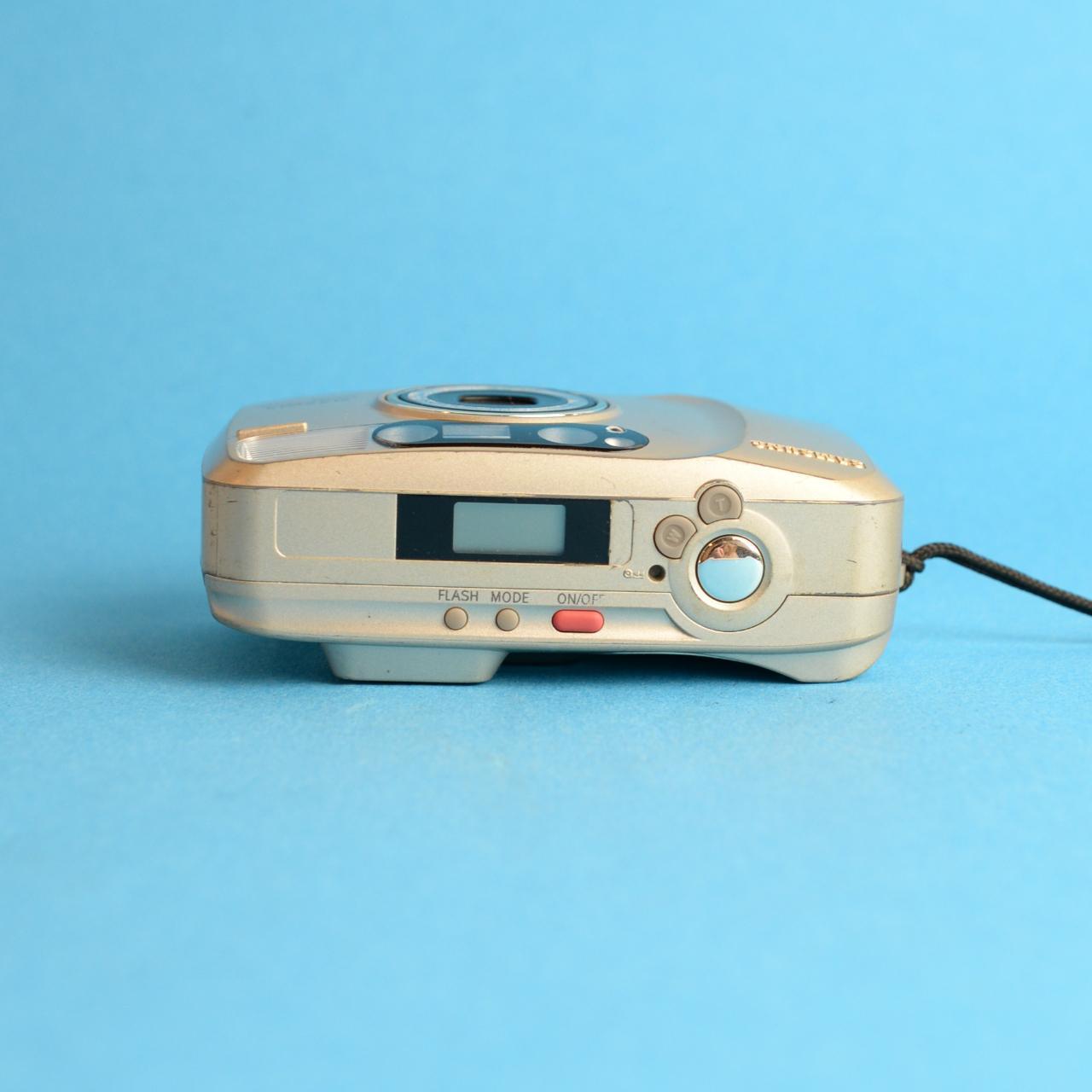Samsung Maxima Zoom 70 GL | 35mm Point & Shoot Film Camera | Tested & Working | Gold