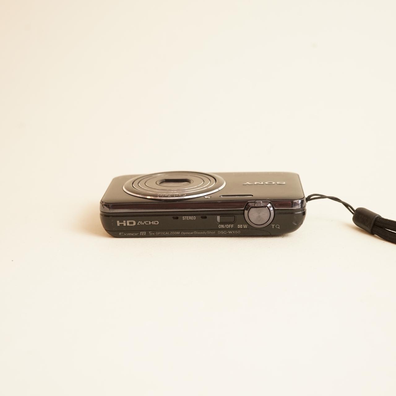 Sony CyberShot DSC-WX50 Digital Camera | 16.2MP | Tested & Working | Black
