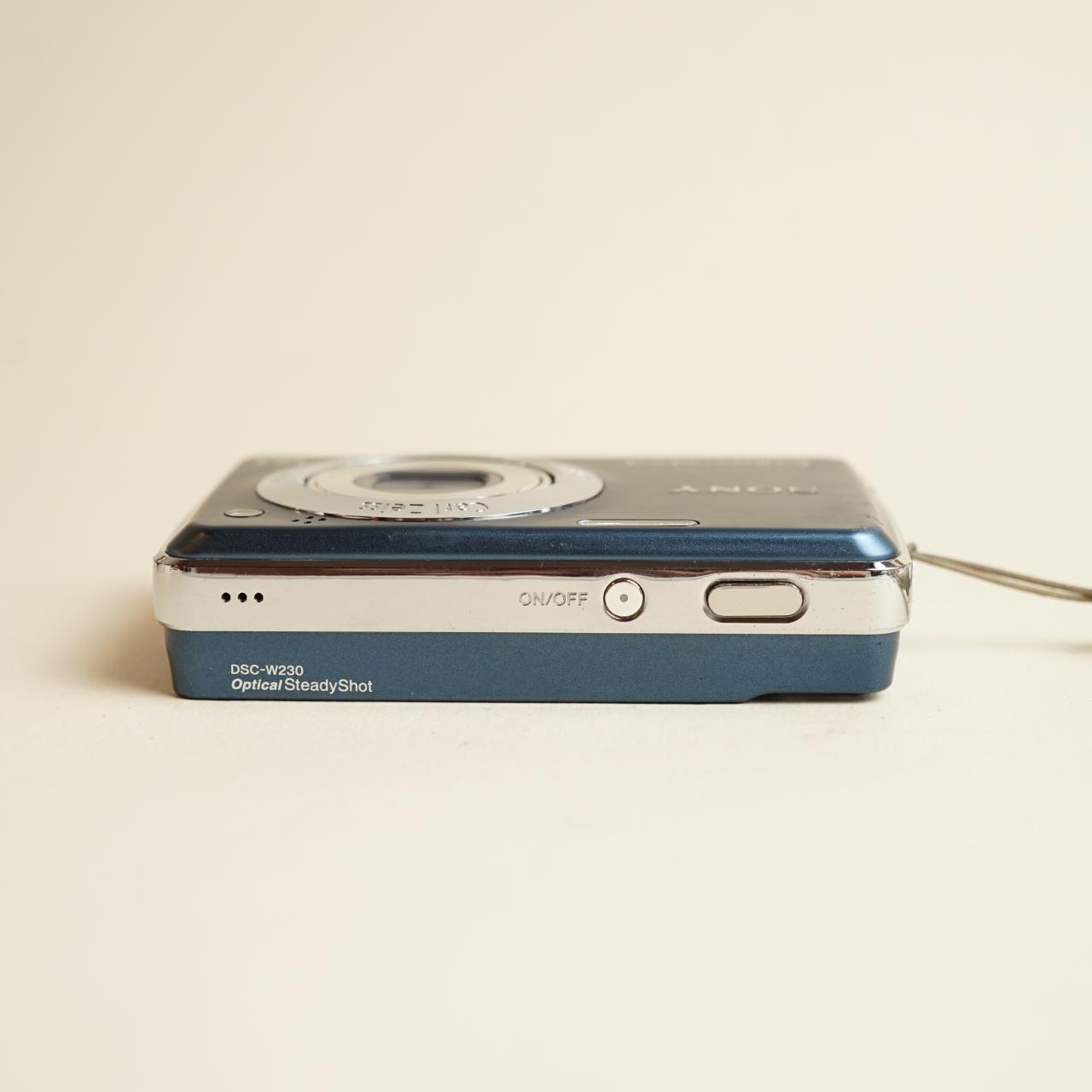 Sony Cyber-shot DSC-W230 Digital Camera | 12.1MP | Tested & Working | Blue