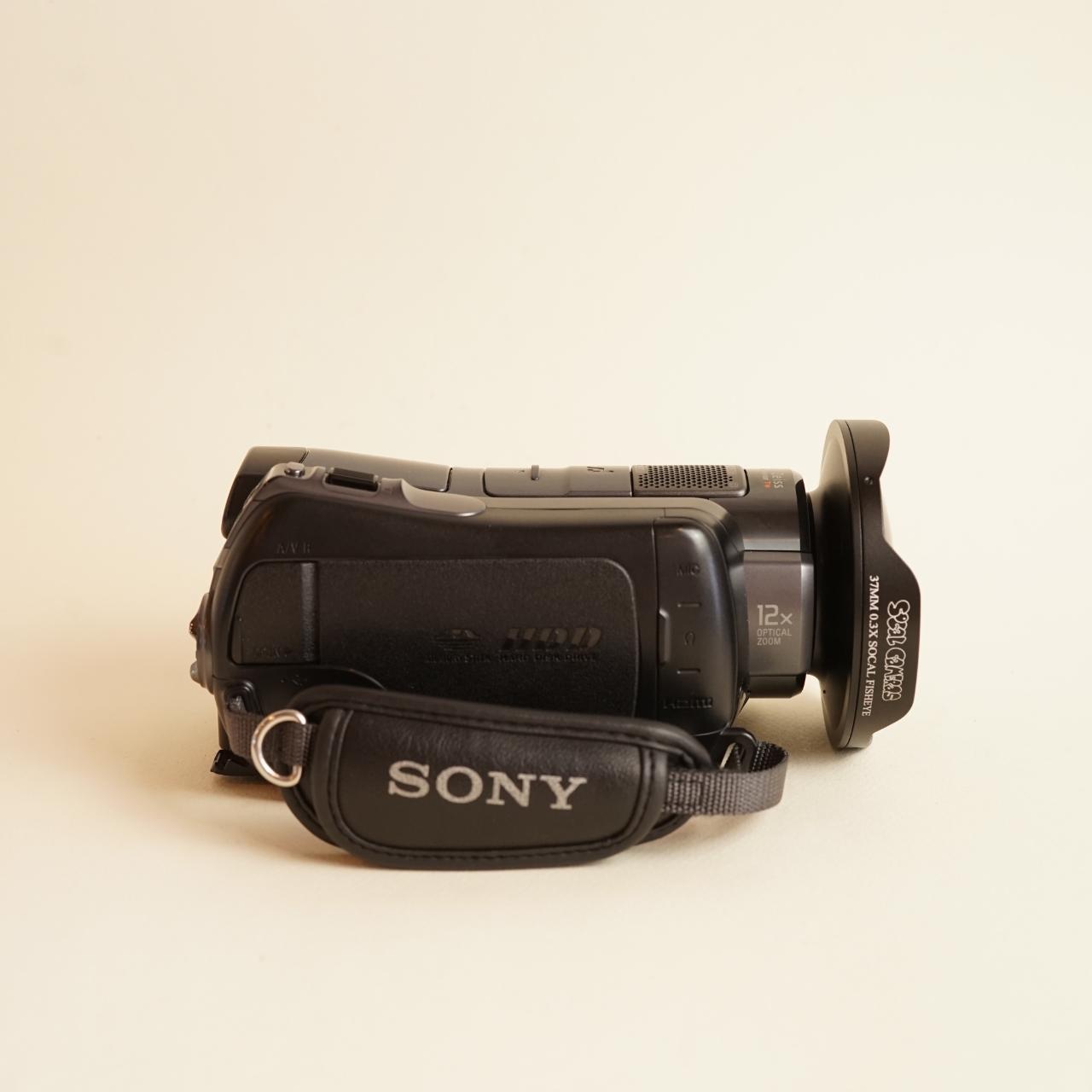 Sony Handycam HDR-SR12 Digital Camcorder | Full HD | Tested & Working | Black