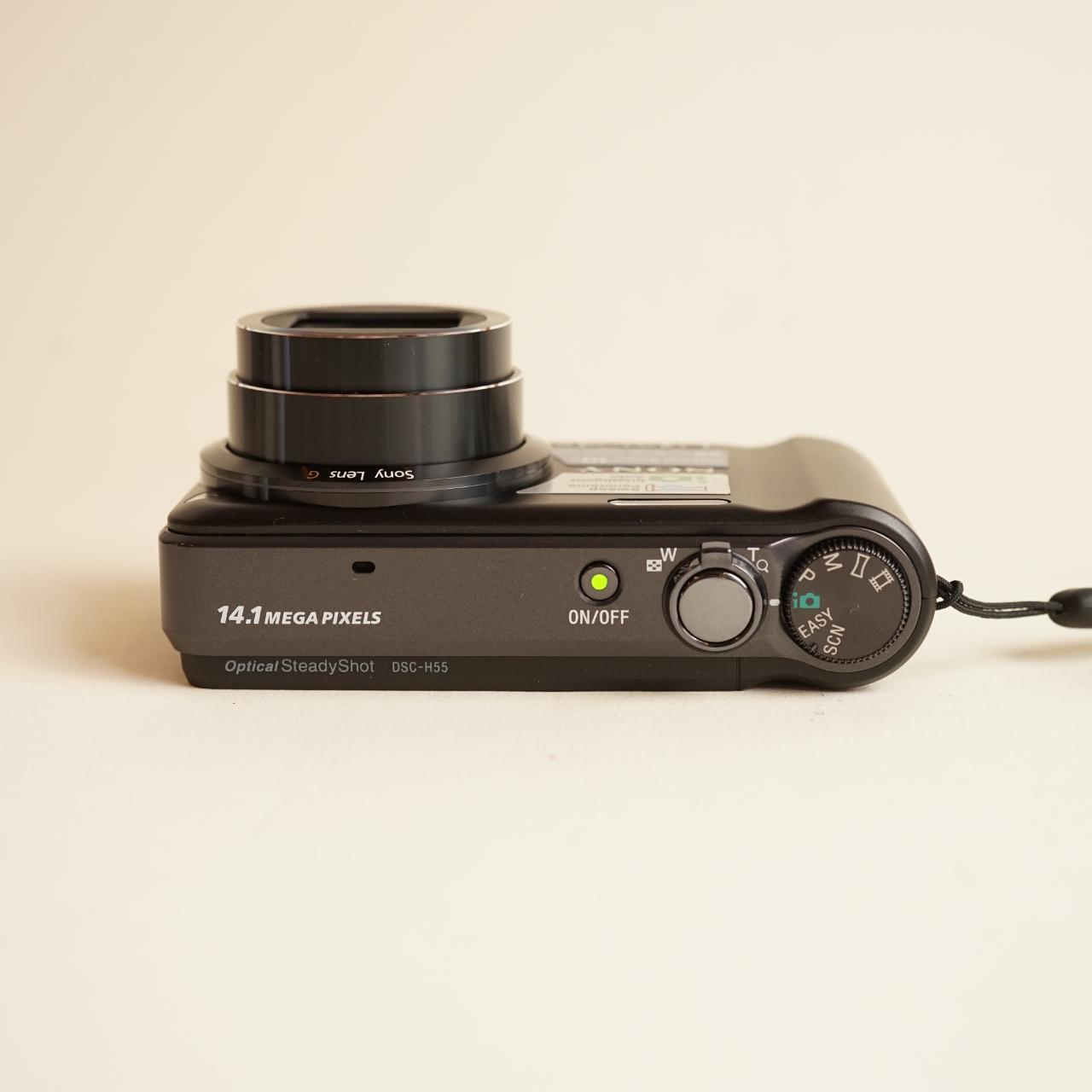 Sony Cyber-shot DSC-H55 Digital Camera | 14.1MP | Tested & Working | Black