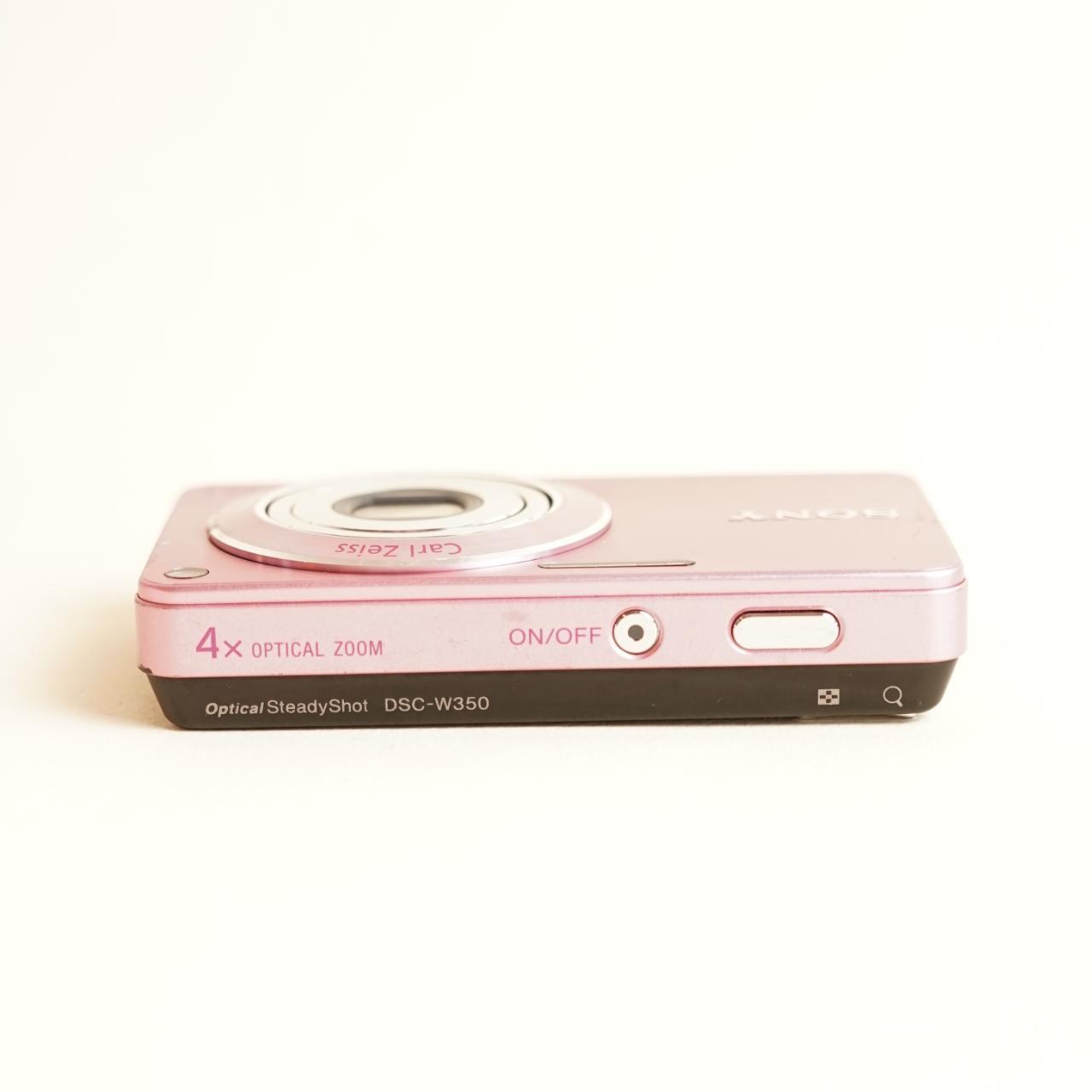 Sony Cyber-shot DSC-W350 Digital Camera | 14.1MP | Tested & Working | Pink