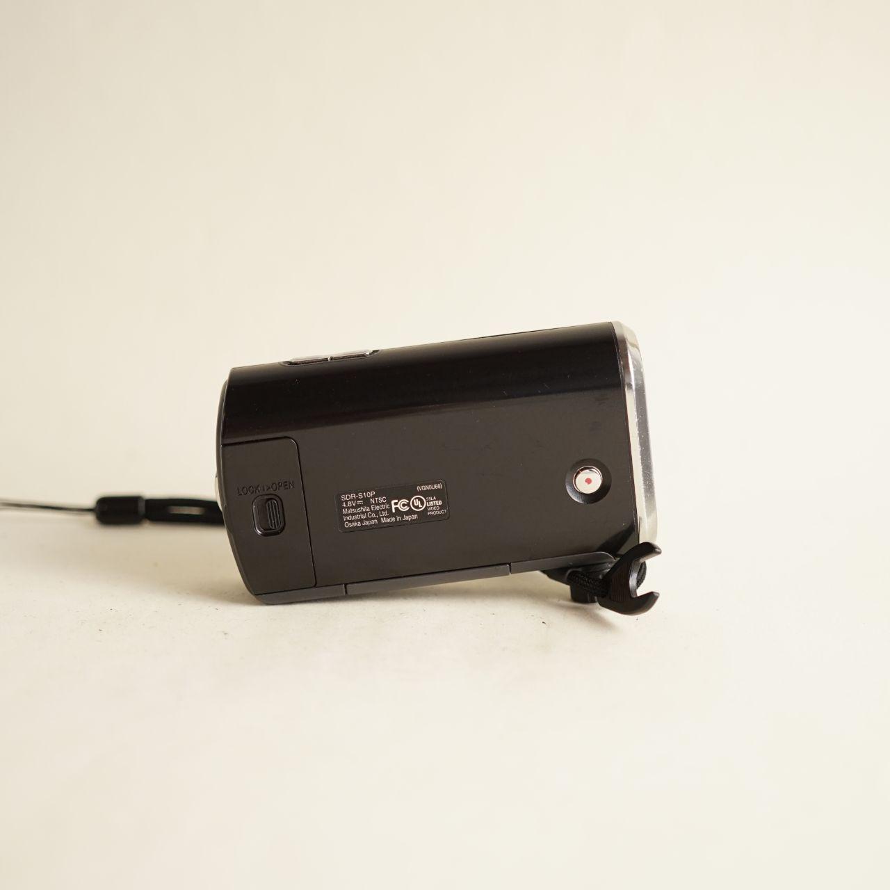 Panasonic SDR-S10 Digital Camcorder | Tested & Working | Black