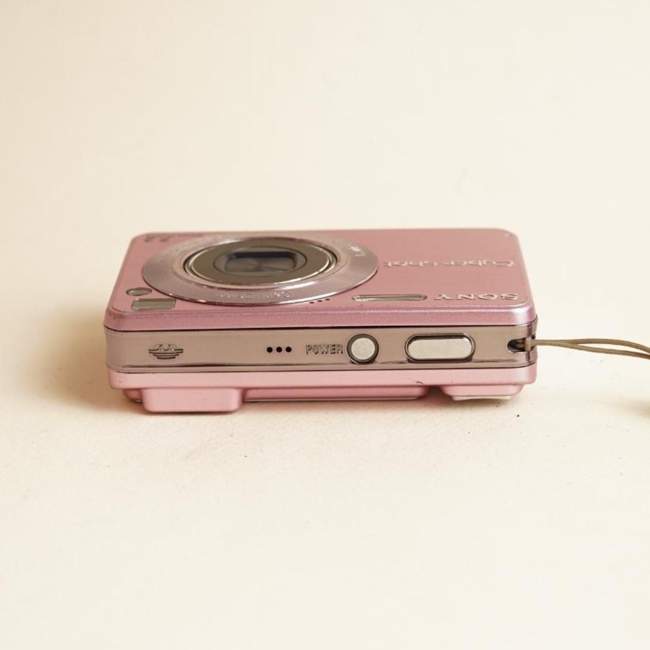 Sony CyberShot DSC-W120 Digital Camera | 7.2MP | Tested & Working | Pink