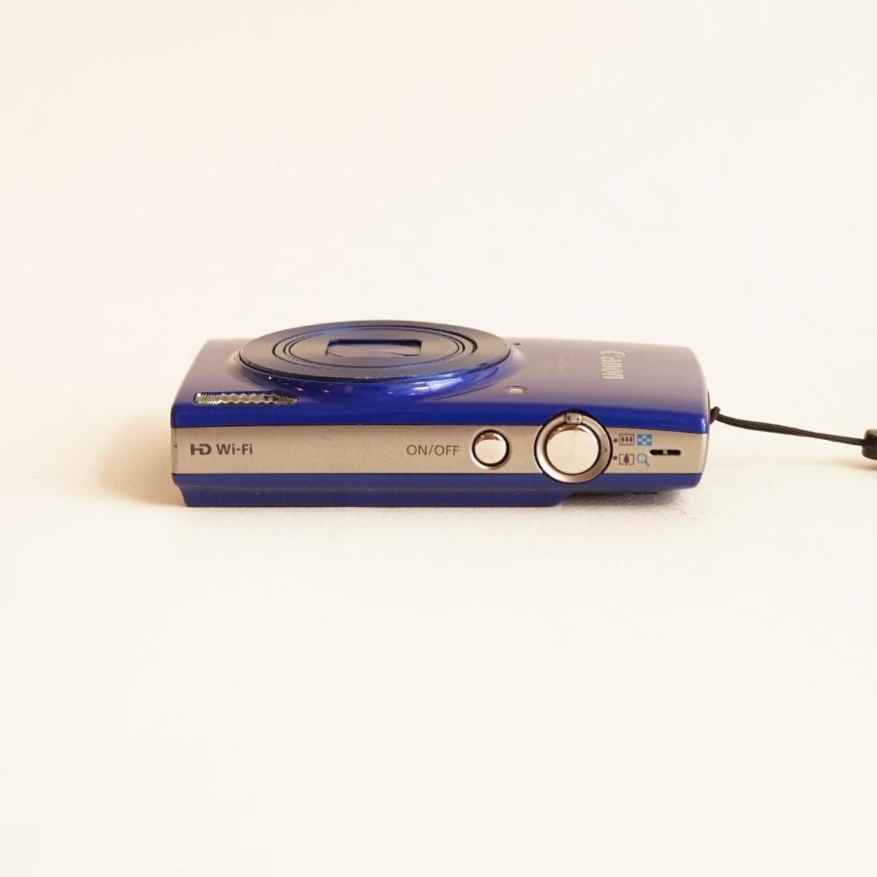 Canon PowerShot ELPH 190 IS Digital Camera | 20MP | Tested & Working | Blue