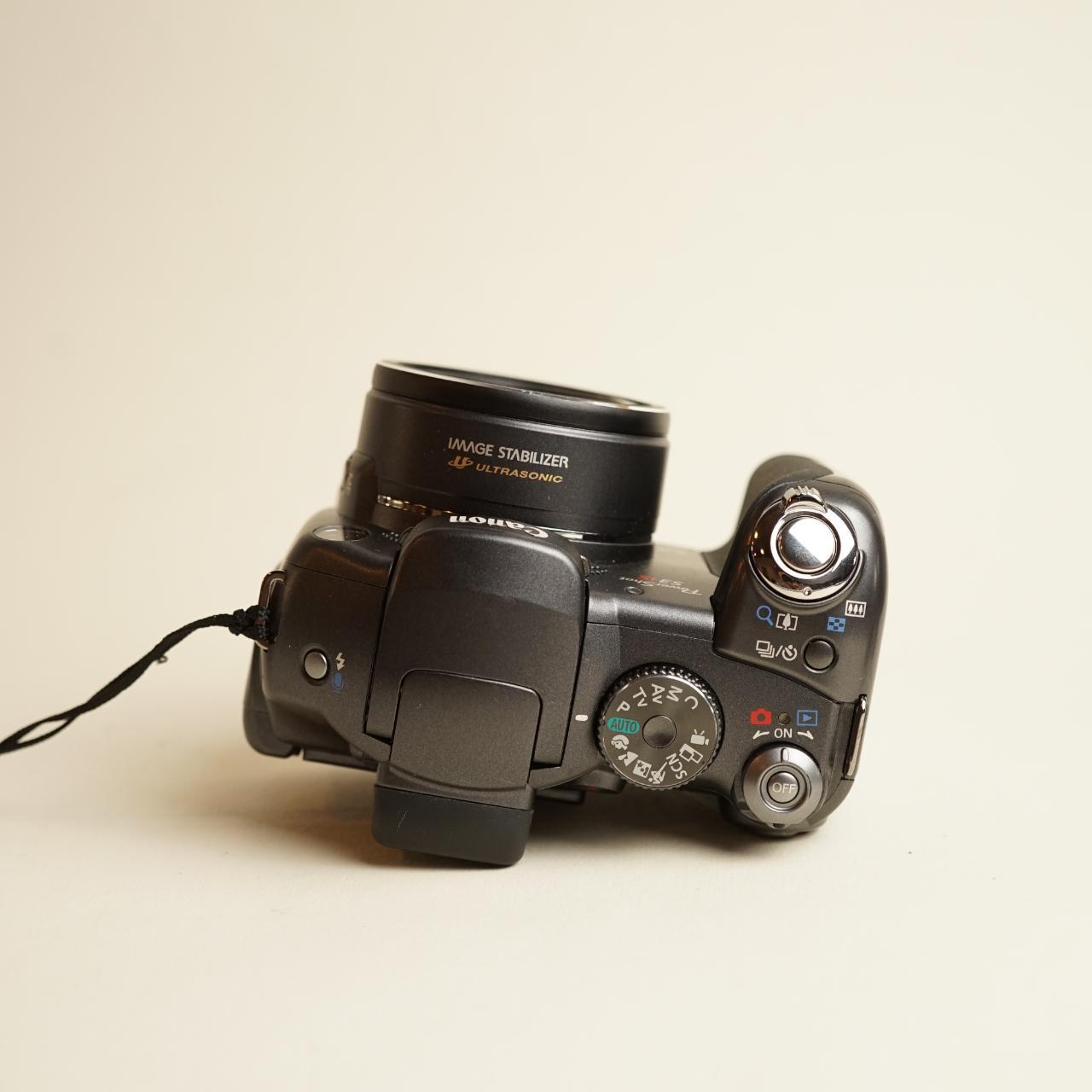 Canon PowerShot S3 IS Digital Camera | 6MP | Tested & Working | Black