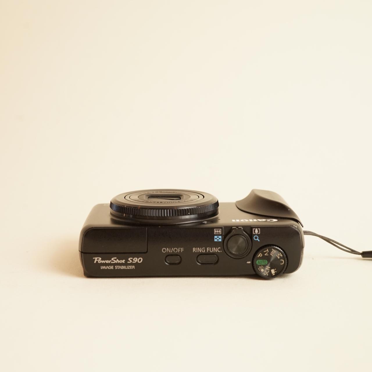 Canon PowerShot S90 Digital Camera | 10MP | Tested & Working | Black