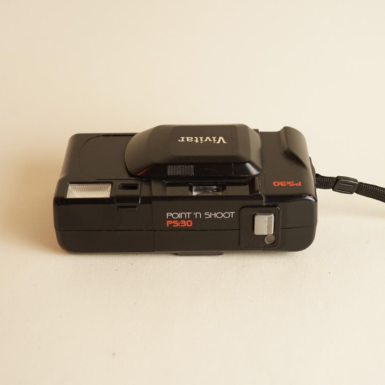 Vivitar PS:30 Film Camera | 35mm Point and Shoot | Tested & Working | Black