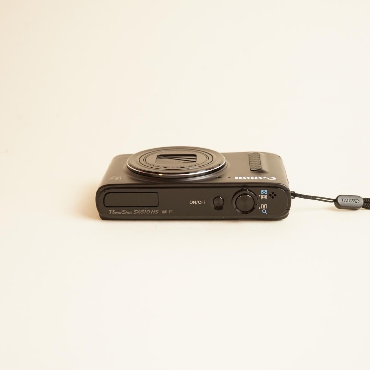 Canon PowerShot SX610 HS Digital Camera | 20.2MP | Tested & Working | Black