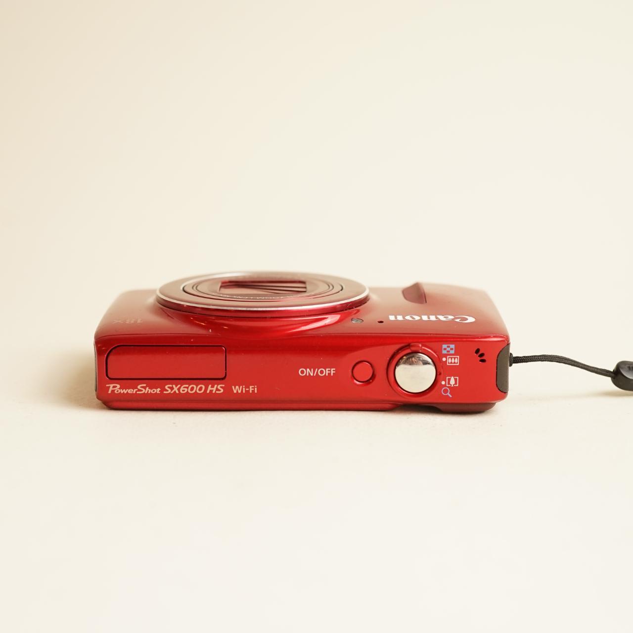 Canon PowerShot SX600 HS Digital Camera | 16MP | Tested & Working | Red