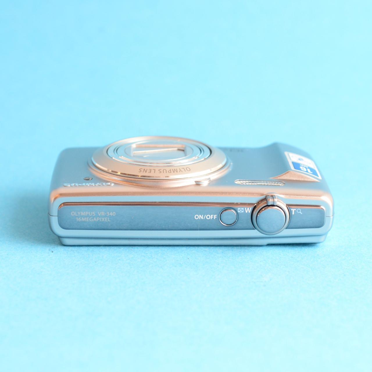 Olympus VR-340 Digital Camera | 16MP | Tested & Working | Silver
