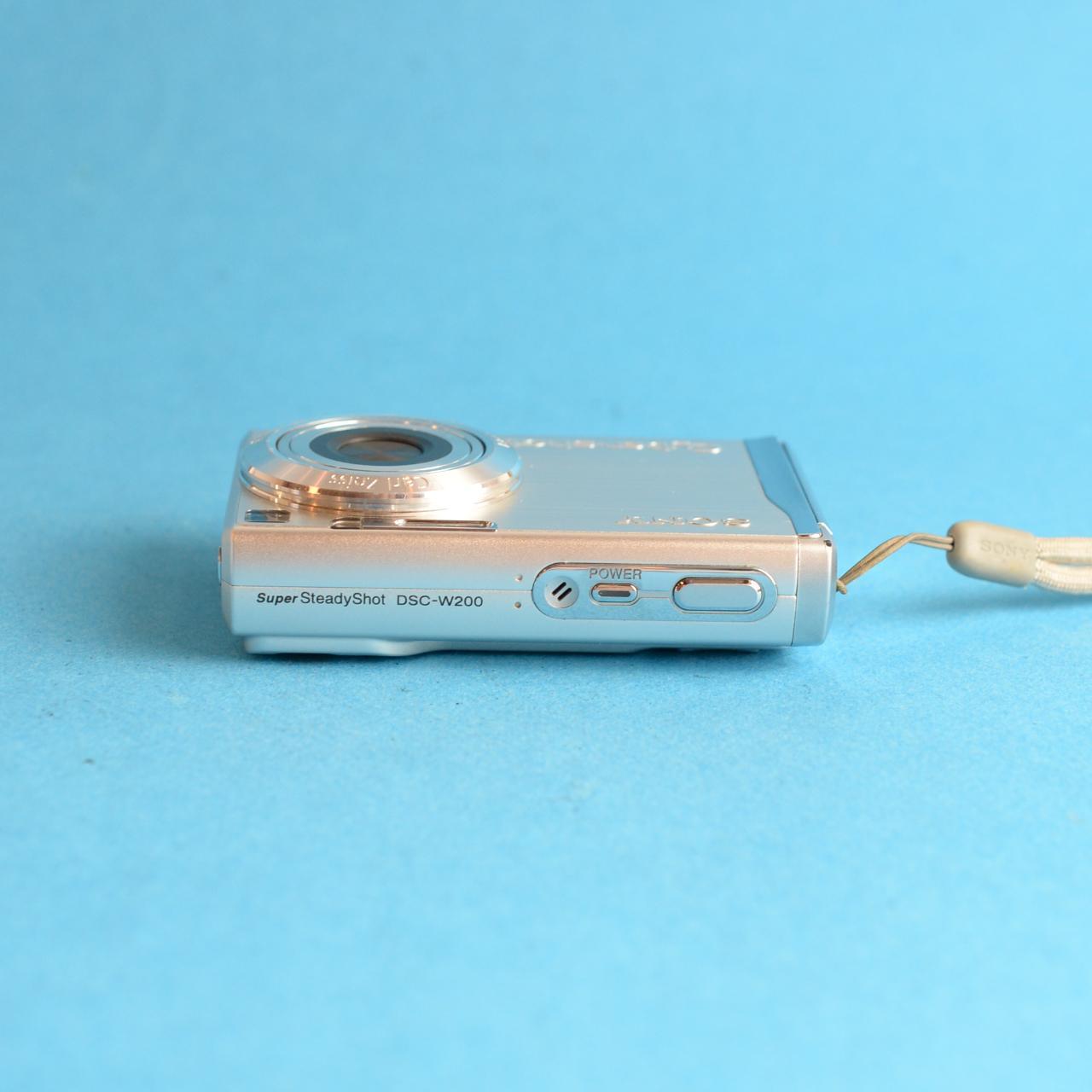 Sony Cyber-shot DSC-W200 Digital Camera | 12.1MP | Tested & Working | Silver