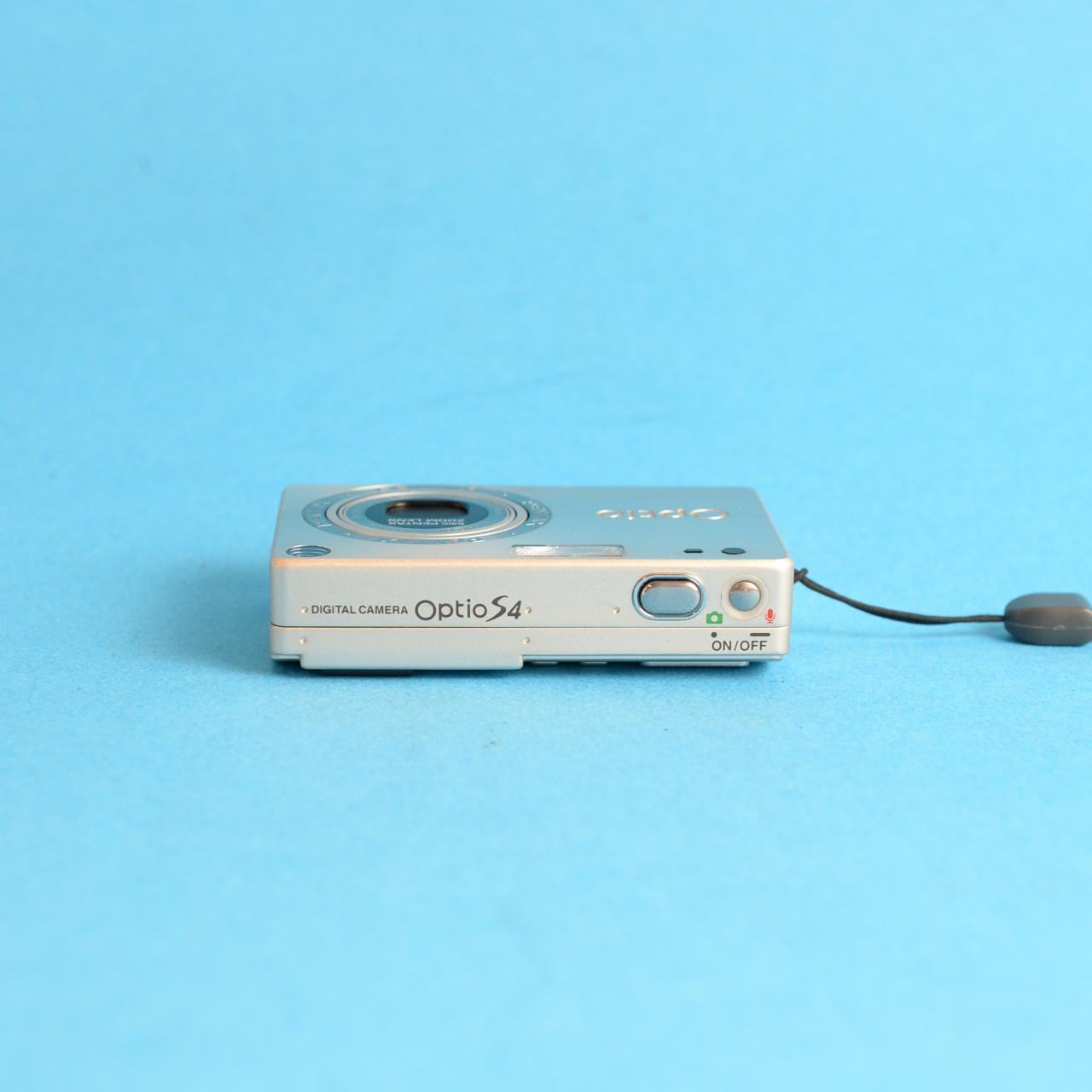 Pentax Optio S4 Digital Camera | 4.0MP | Tested & Working | Silver