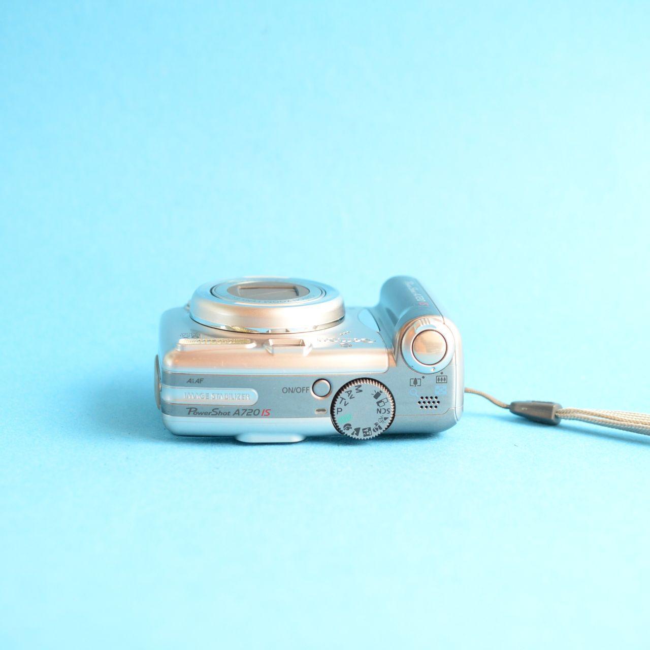 Canon PowerShot A720 IS Digital Camera | 8.0MP | Tested & Working | Silver