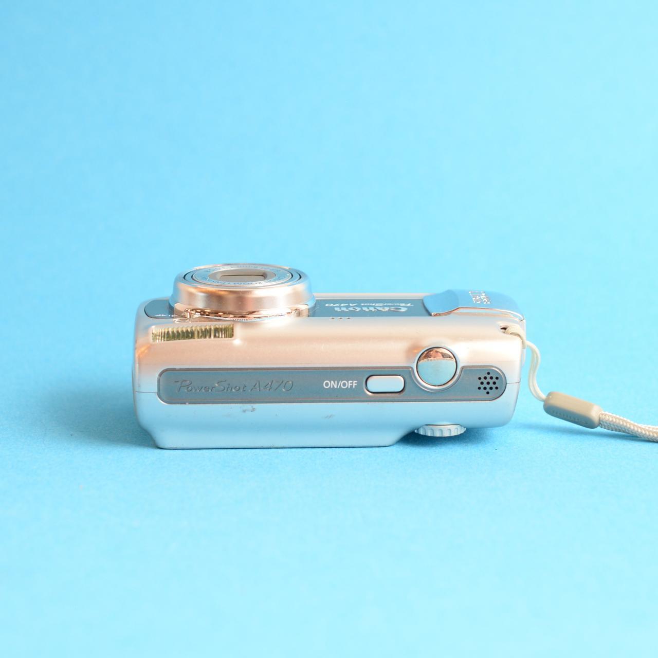 Canon PowerShot A470 Digital Camera | 7.1MP | Tested & Working | Silver