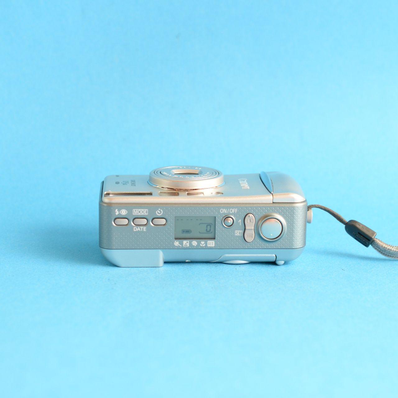 Canon SureShot 105u Date Film Camera | 35mm Point & Shoot | Tested & Working | Silver