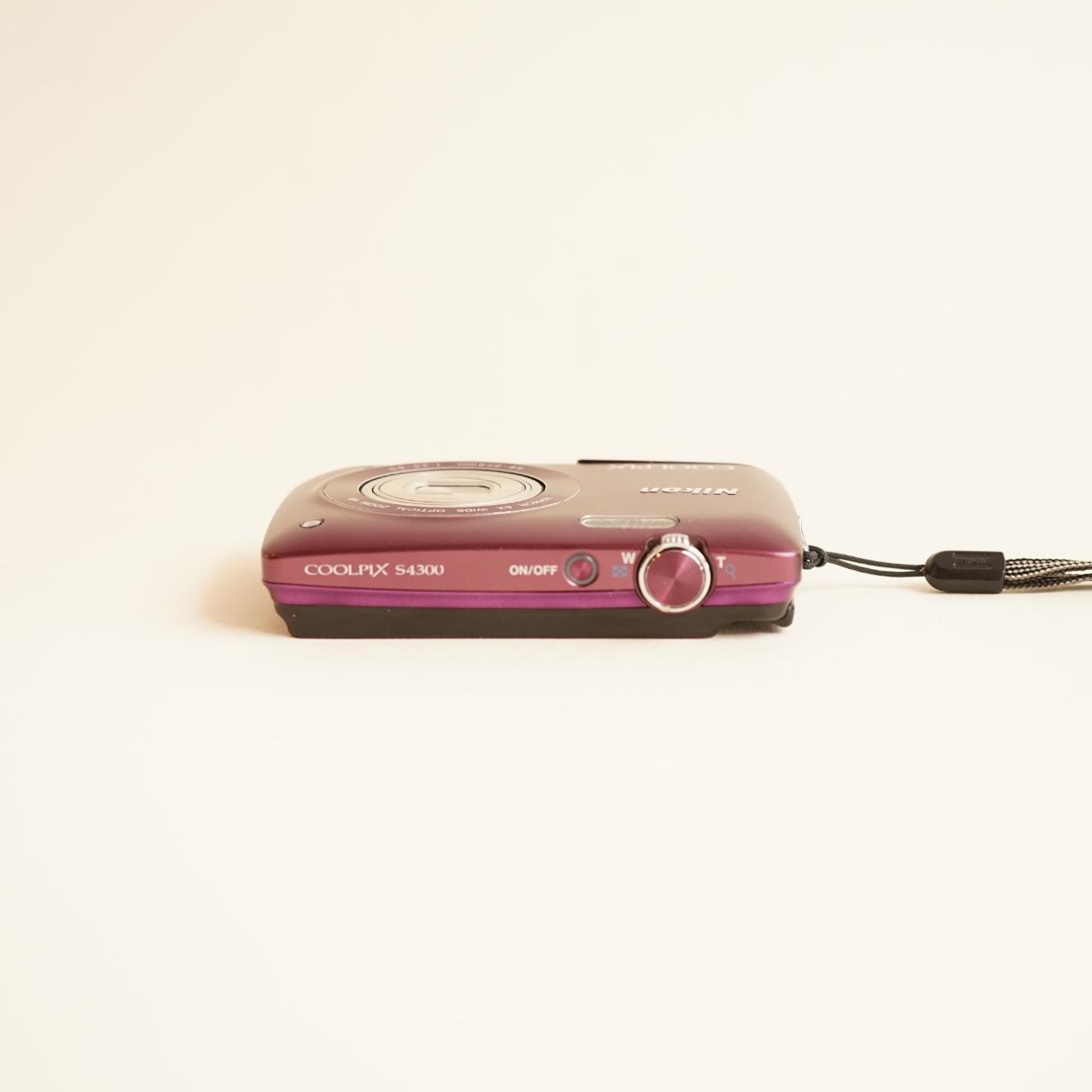 Nikon Coolpix S4300 Digital Camera | 16.0MP | Tested & Working | Purple