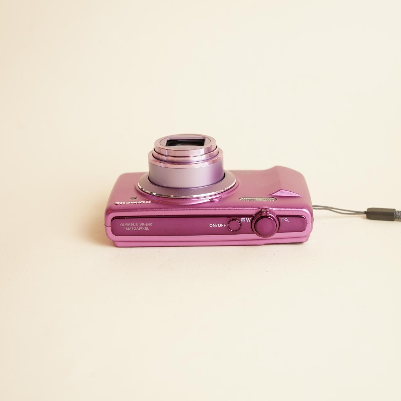 Olympus VR-340 Digital Camera | 16MP | Read Description | Pink/Purple
