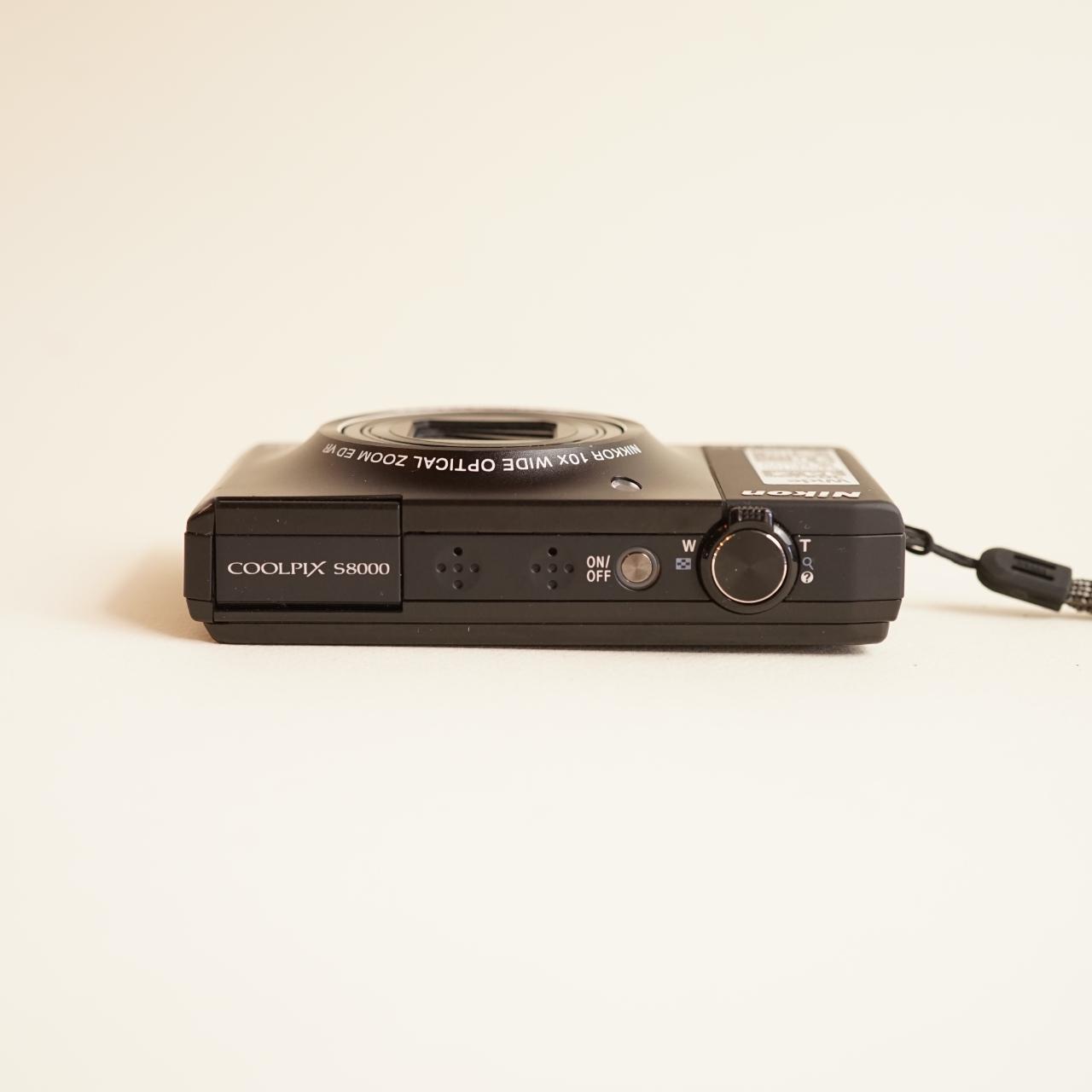 Nikon Coolpix S8000 Digital Camera | 14MP | Tested & Working | Black