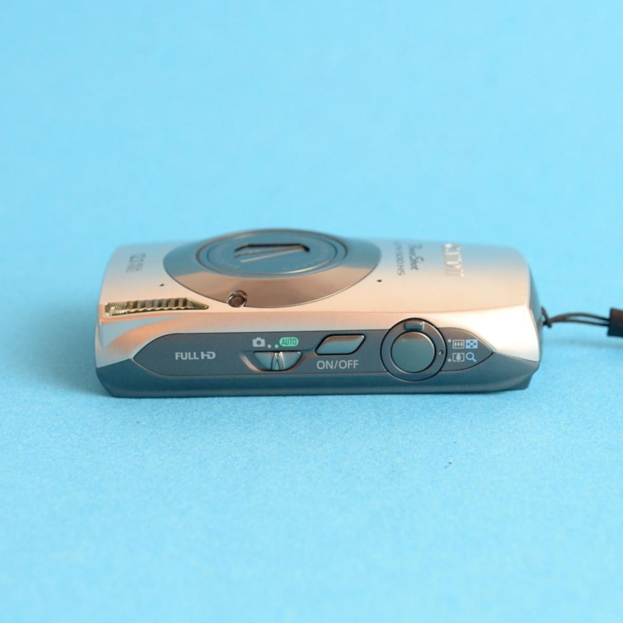 Canon PowerShot ELPH 500 HS Digital Camera | 12.1MP | Tested & Working | Silver