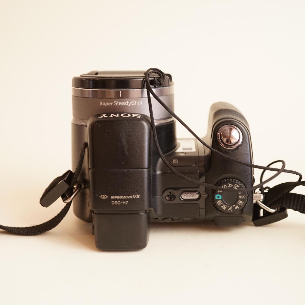 Sony Cyber-shot DSC-H7 Digital Camera | 8.1MP | Tested & Working | Black