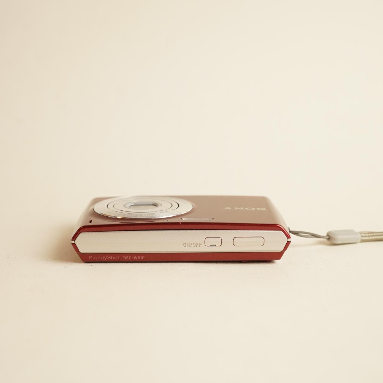 Sony Cyber-Shot DSC-W510 Digital Camera | 12.1MP | Tested & Working | Red