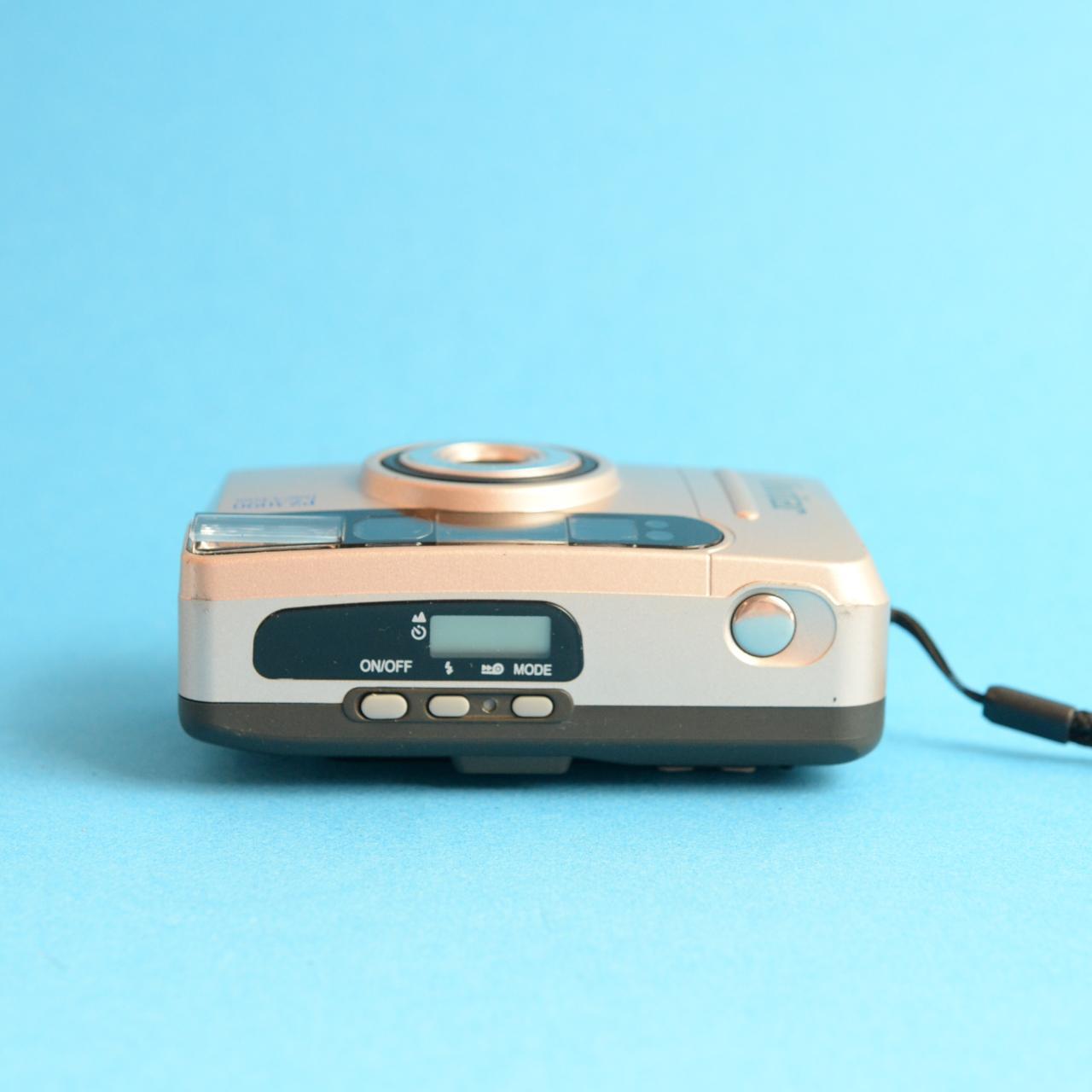 Vivitar PZ3090 Film Camera | 35mm Point & Shoot | Tested & Working | Silver