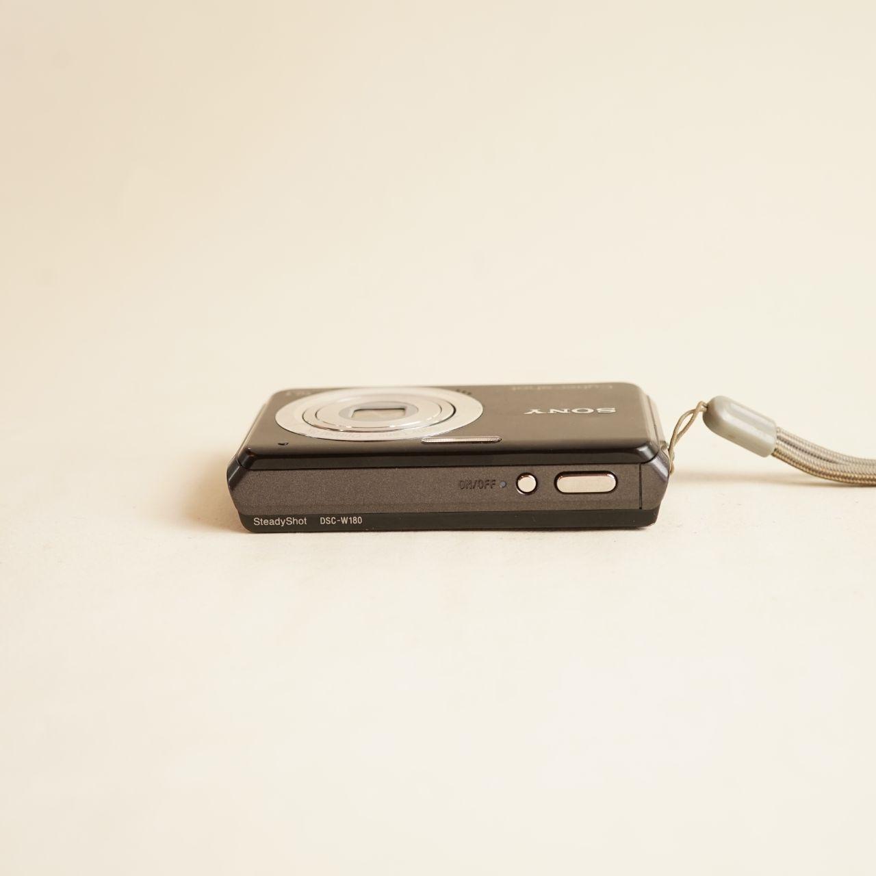 Sony Cyber-shot DSC-W180 Digital Camera | 10.1MP | Tested & Working | Black