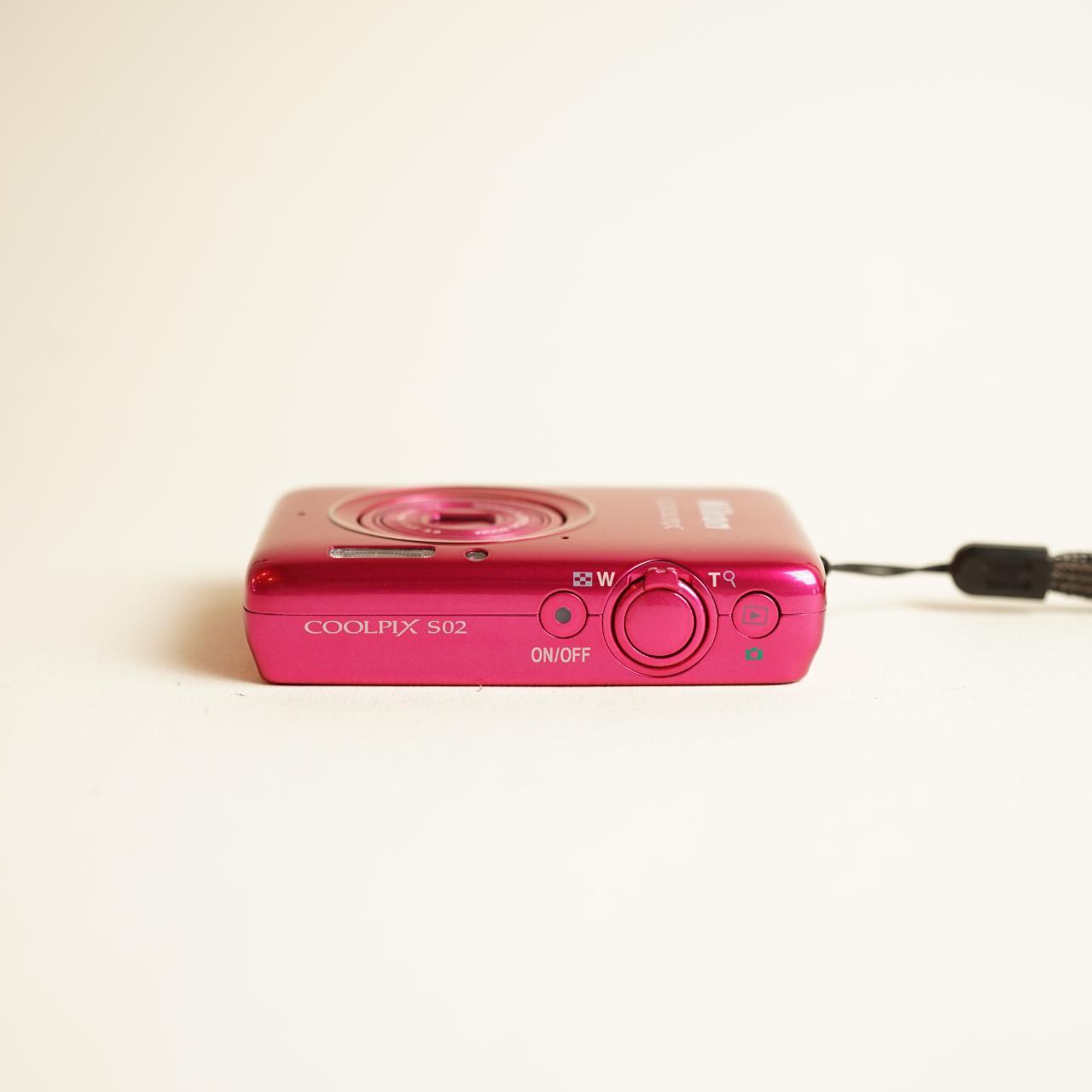 Nikon Coolpix S01 Digital Camera | 13.2MP | Tested & Working | Pink