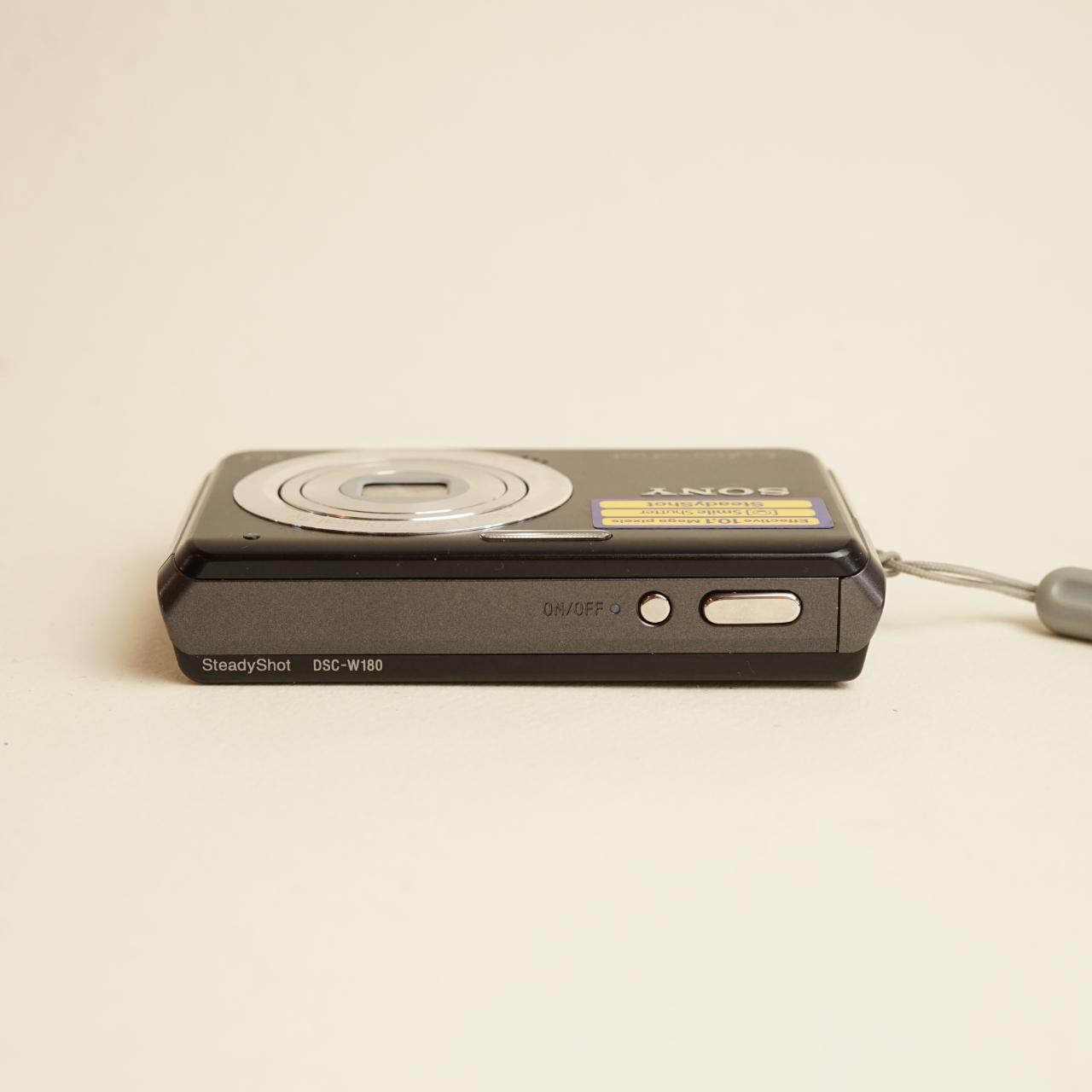 Sony Cyber-shot DSC-W180 Digital Camera | 10.1MP | Tested & Working | Black