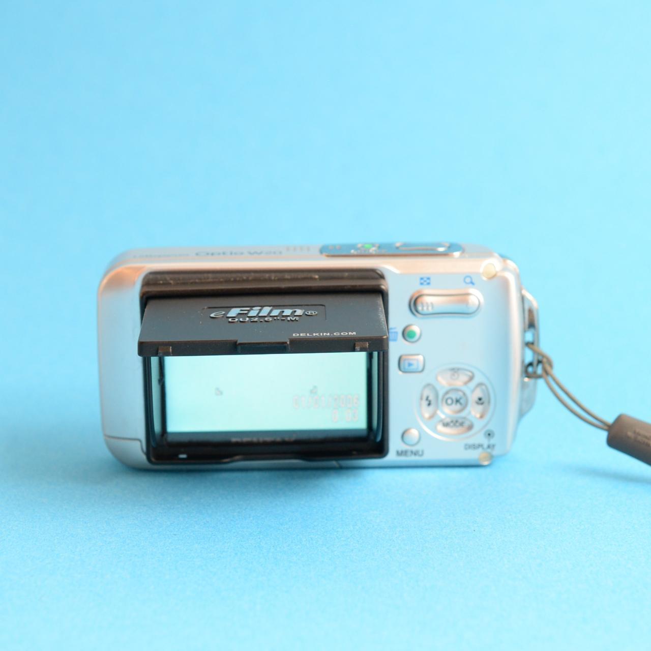 Pentax Optio W20 Digital Camera | 7MP | Tested & Working | Silver