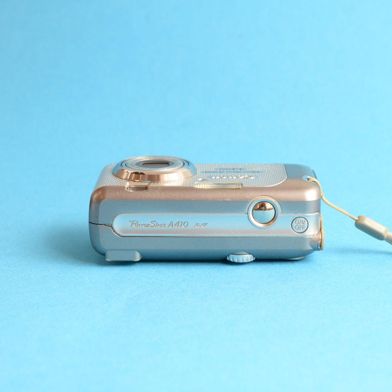 Canon PowerShot A410 Digital Camera | 3.2MP | Tested & Working | Silver