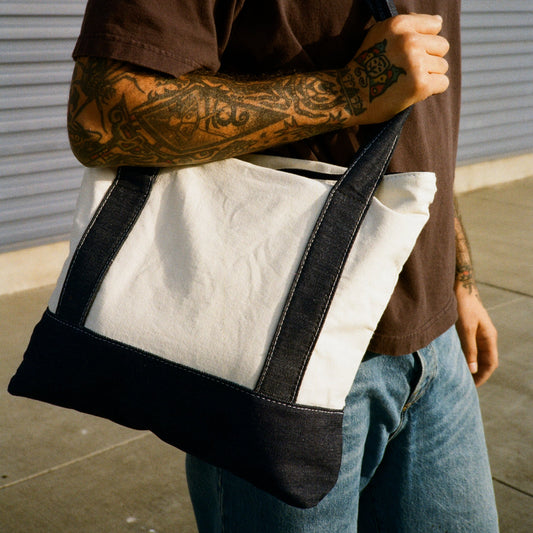 SoCal Cameras Tote Bag | Built for Photographers | Natural Canvas