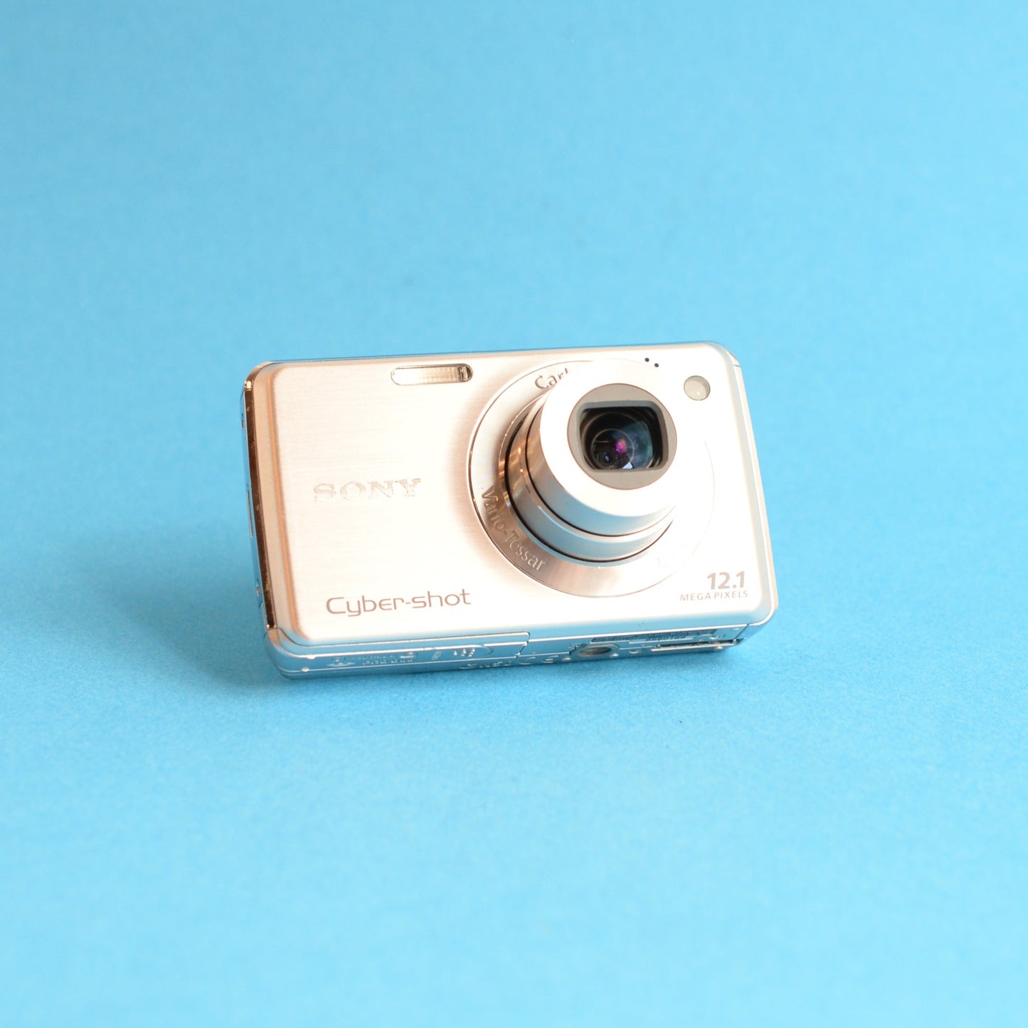 Sony CyberShot DSC-W220 Digital Camera | 12.1MP | Tested & Working | Silver