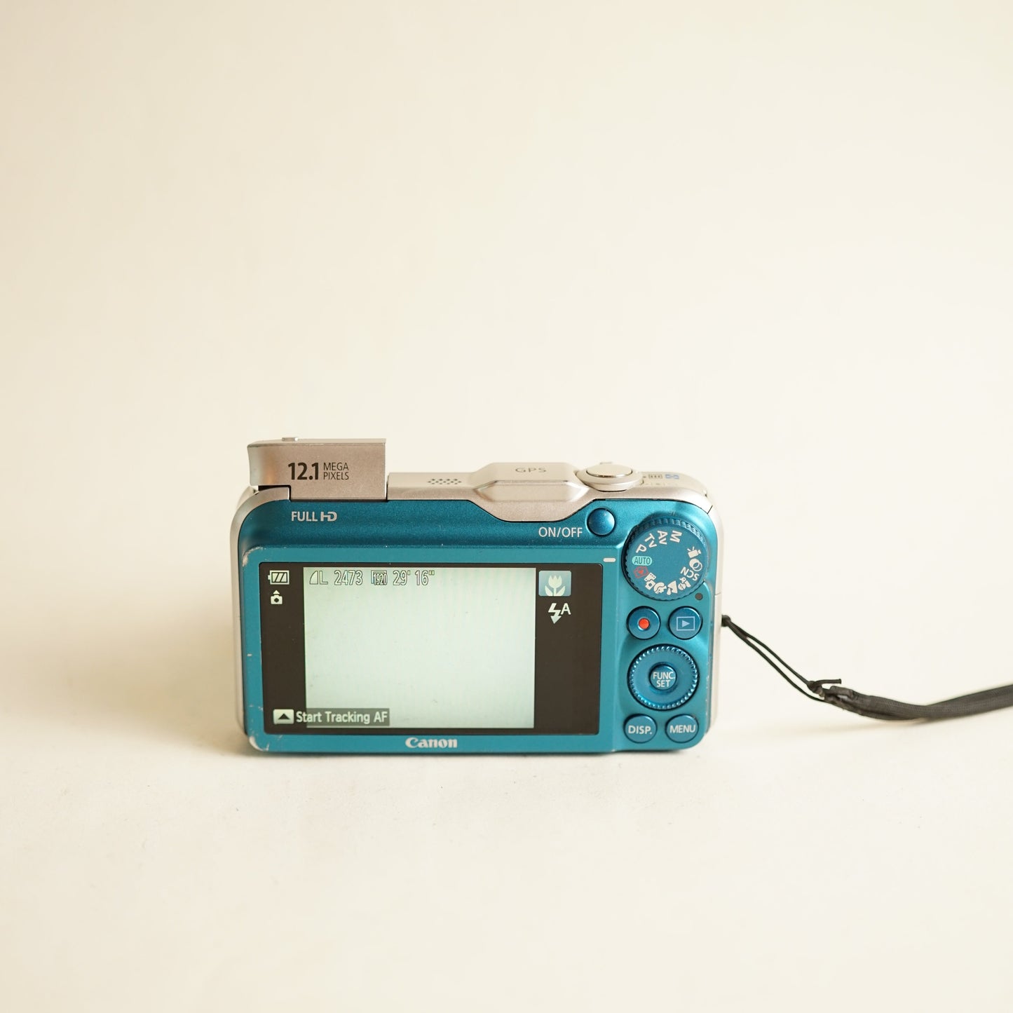 Canon PowerShot SX230 HS Digital Camera | 12.1MP | Tested & Working | Blue