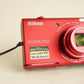 Nikon Coolpix S6200 Digital Camera | 16MP | Tested & Working | Red