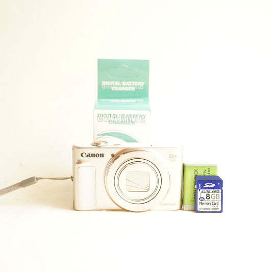 Canon PowerShot SX620 HS Digital Camera | 20.2MP | Tested & Working | Champagne